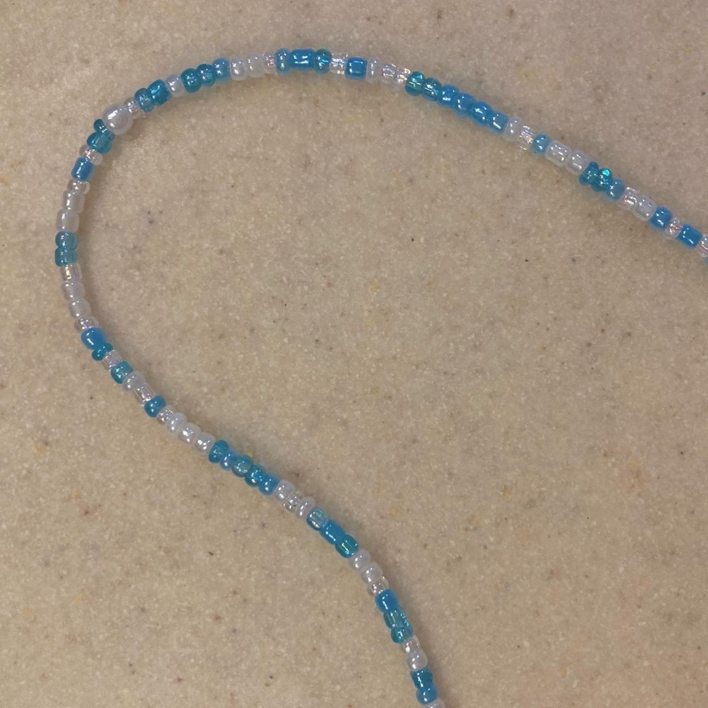 blue ocean necklace!!